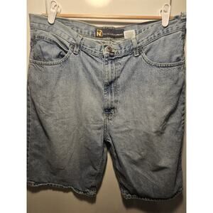 Nautica Jeans Company Shorts Mens Sz 36 Blue Denim Retro Y2K Vtg 90's Jorts